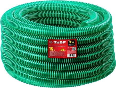 ЗУБР 38 мм x 15 м, 3 атм, со спиралью ПВХ, напорно-всасывающий шланг (40325-38-15) по цене 2 750 руб. купить в Воронеже. ЗУБР 38 мм x 15 м, 3 атм, со спиралью ПВХ, напорно-всасывающий шланг (40325-38-15) по цене 2 750 руб. купить в Воронеже.