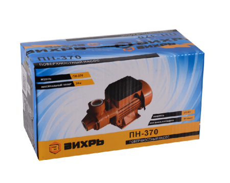 Поверхностный насос ВИХРЬ ПН-370 по цене 3 390 руб. купить в Воронеже.