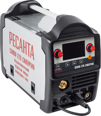 Сварочный полуавтомат Ресанта САИПА-220 Синергия (MIG/MAG) по цене 56 190 руб. купить в Воронеже.