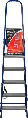 Стальная стремянка MIRAX 6 ступеней, 121 см по цене 3 900 руб. купить в Воронеже. Стальная стремянка MIRAX 6 ступеней, 121 см по цене 3 900 руб. купить в Воронеже.
