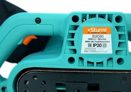Ленточная шлифовальная машина Sturm! BS8580 по цене 5 240 руб. купить в Воронеже.