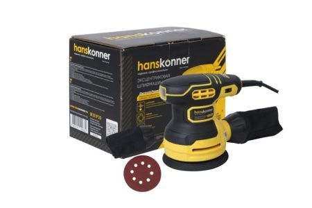 Эксцентриковая шлифовальная машина Hanskonner HOS8135RC по цене 5 990 руб. купить в Воронеже.