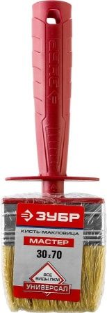 Макловица ЗУБР ″УНИВЕРСАЛ - МАСТЕР″, светлая щетина, пластмассовый корпус, 30х70мм по цене 183 руб. купить в Воронеже.