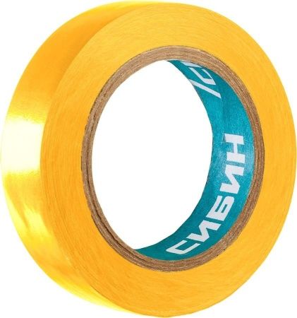 СИБИН желтая изолента ПВХ, 10м х 15мм по цене 28 руб. купить в Воронеже.