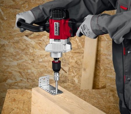 Миксер ЗУБР МР-1100 строительный, 1100 Вт, 0-600 об/мин, М14 патрон, перемешивание ″вверх/вниз″ по цене 6 520 руб. купить в Воронеже.