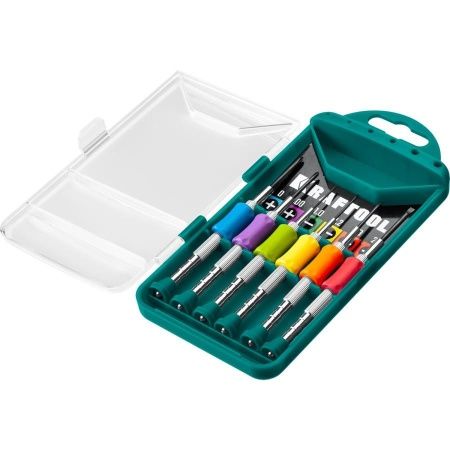 Precision-6 набор часовых отверток для точных работ 6 предм., KRAFTOOL по цене 1 230 руб. купить в Воронеже.