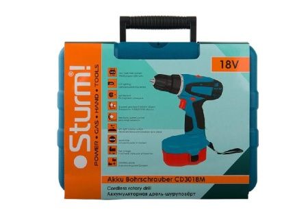 Аккумуляторный шуруповерт Sturm! CD3018M по цене 6 525.83 руб. купить в Воронеже.
