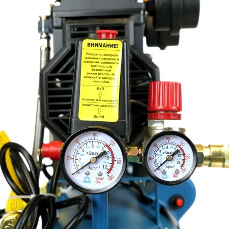 Компрессор безмасляный AC93224OL Sturm! 1,5кВт, 240 л/мин,ресивер 24л., бесшумный, &ampquotпрофи&ampquot по цене 14 990 руб. купить в Воронеже.