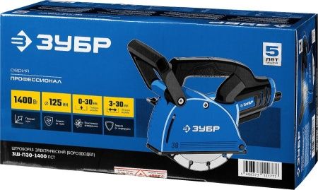 Штроборез (бороздодел), ЗУБР ЗШ-П30-1400 ПСТ, макс. глуб. паза 30 мм, 125 мм, подключ. пылесоса, плавн пуск, защита от перегрузки, 1400 Вт по цене 10 940 руб. купить в Воронеже. Штроборез (бороздодел), ЗУБР ЗШ-П30-1400 ПСТ, макс. глуб. паза 30 мм, 125 мм, подключ. пылесоса, плавн пуск, защита от перегрузки, 1400 Вт по цене 10 940 руб. купить в Воронеже.