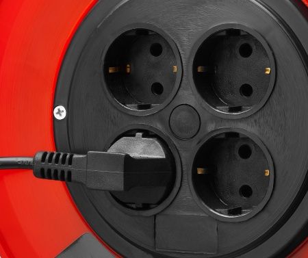 Удлинитель на катушке ЗУБР ПВС 3х0.75 40м 2200Вт, ПВС 307 по цене  купить в Воронеже.