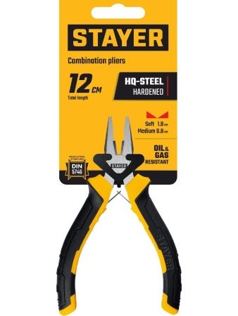 STAYER 120 мм, Мини-плоскогубцы (2218-0) по цене 324 руб. купить в Воронеже.