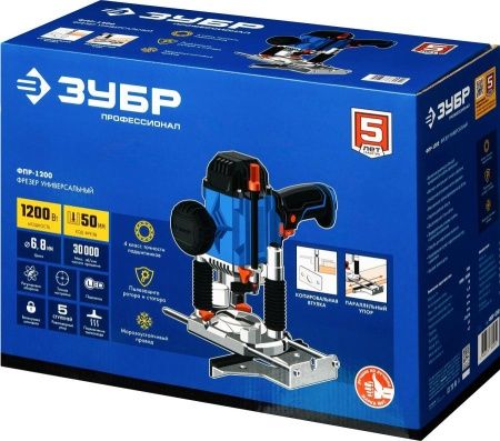 ЗУБР Профессионал ФПР-1200 фрезер универсальный 1200 Вт. по цене 8 570 руб. купить в Воронеже.