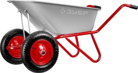 Садово-строительная двухколесная тачка ЗУБР Т-21 90 л 180 кг по цене 5 170 руб. купить в Воронеже.