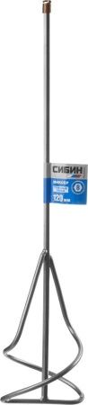 Миксер СИБИН для песчано-гравийных смесей, шестигранный хвостовик, 120х500мм по цене 438 руб. купить в Воронеже.