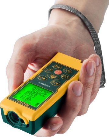 Дальномер лазерный LASER-KRAFT, дальность 5см - 70м, точность 1,5мм, KRAFTOOL 34760 по цене  купить в Воронеже.