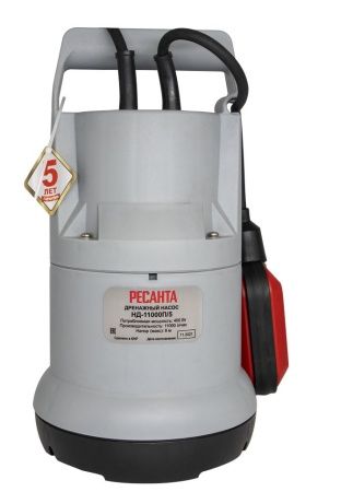 Дренажный насос Ресанта НД-11000П/5 по цене 3 390 руб. купить в Воронеже.