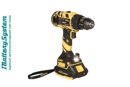 Аккумуляторный шуруповерт Hanskonner HCD1865 1BatterySystem по цене 11 990 руб. купить в Воронеже.