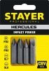 HERCULES Биты для ударной отвертки 4 шт 36 мм, STAYER HERCULES Биты для ударной отвертки 4 шт 36 мм, STAYER