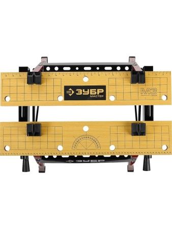 ЗУБР М-300, 605х640х785 мм, складной столярный верстак (38725) по цене 5 430 руб. купить в Воронеже.