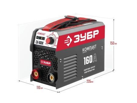 Сварочный аппарат инверторный, 160 А, ЗУБР, СА-160К по цене 6 340 руб. купить в Воронеже.