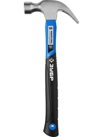 ЗУБР 560 г, столярный молоток-гвоздодёр, Профессионал (20235-560) по цене 1 070 руб. купить в Воронеже.