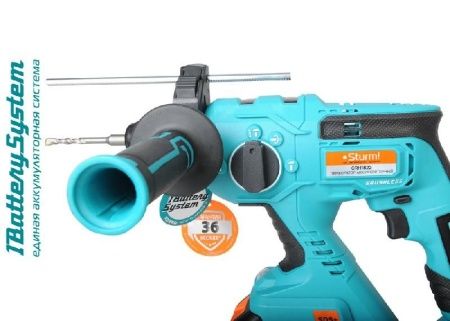 Аккумуляторный перфоратор Sturm! CRH1822 1BatterySystem по цене 11 990 руб. купить в Воронеже.