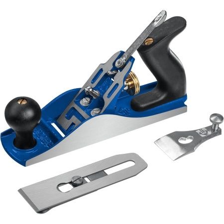 ЗУБР № 4 ДВОЙНОЙ рубанок металлический 250х60 мм. по цене 3 670 руб. купить в Воронеже.