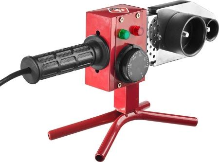 Сварочный аппарат (паяльник) для полипропиленовых труб, ЗУБР Мастер АСТ-800, 800 Вт, 50-300С, насадки 20, 25, 32, 40, 50, 63мм, мет. кейс, 220В по цене 3 310 руб. купить в Воронеже.