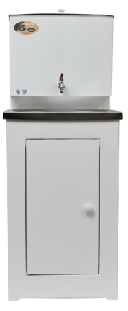 Умывальник дачный без подогрева "Люкс" ВИХРЬ, нержавейка, белый по цене 6 190 руб. купить в Воронеже.