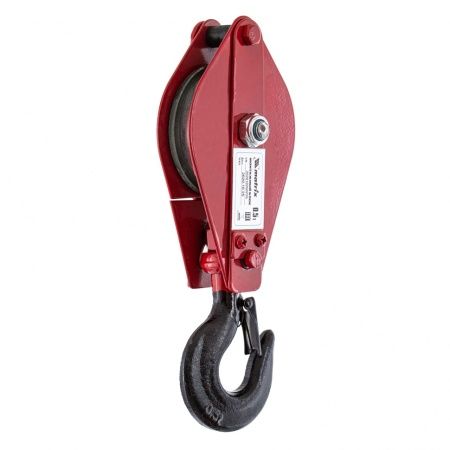 Блок монтажный с крюком, 0.5 т Matrix по цене 1 738 руб. купить в Воронеже.