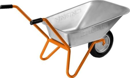 Садовая одноколесная тачка СИБИН СТ-11 65 л 90 кг по цене 3 120 руб. купить в Воронеже.