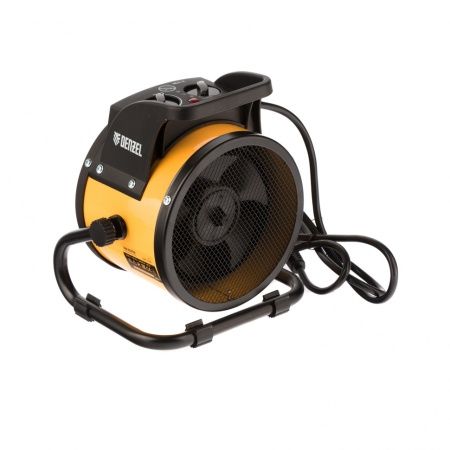 Тепловая пушка, керамический нагреватель (тепловентилятор) DHC 2-100, 230 В, 0.025/1/2 кВт Denzel по цене 2 320 руб. купить в Воронеже.