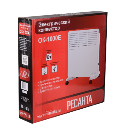 Конвектор РЕСАНТА ОК-1000Е по цене 3 790 руб. купить в Воронеже.