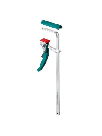 KRAFTOOL KRAFTFLEX, KLT-300, 300/60 мм, универсальная, цельнокованая, рычажная, быстрозажимная, в T-track струбцина (32331-300)