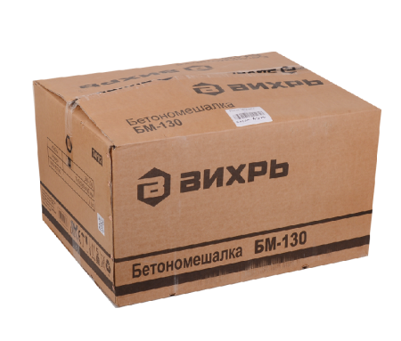 Электрическая бетономешалка ВИХРЬ БМ-130 по цене 19 390 руб. купить в Воронеже.