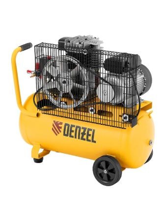 Компрессор воздушный BCI2300/50, ременный привод, 2.3 кВт, 50 литров, 400 л/мин Denzel по цене 43 340 руб. купить в Воронеже.