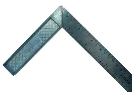 Угольник 350мм, стальной, оцинкованный, Sturm! по цене 450 руб. купить в Воронеже.