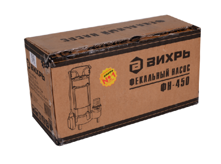 Фекальный насос ВИХРЬ ФН-450 по цене 9 590 руб. купить в Воронеже.