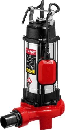 Фекальный насос с режущим механизмом ЗУБР, 1500 Вт по цене 17 250 руб. купить в Воронеже.