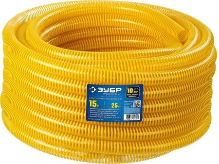ЗУБР 25 мм x 15 м, 10 атм, со спиралью ПВХ, напорно-всасывающий шланг, ПРОФЕССИОНАЛ (40327-25-15) по цене 2 060 руб. купить в Воронеже. ЗУБР 25 мм x 15 м, 10 атм, со спиралью ПВХ, напорно-всасывающий шланг, ПРОФЕССИОНАЛ (40327-25-15) по цене 2 060 руб. купить в Воронеже.