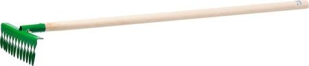 РОСТОК 12 витых зубьев, 370x100x1300 мм, грабли садовые, с деревянным черенком по цене 540 руб. купить в Воронеже.