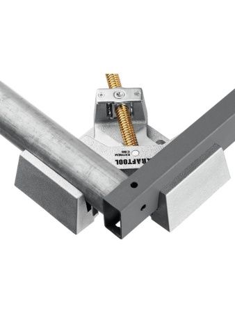 KRAFTOOL Extrem C90, глубина зажима 90 мм, экстрамощная стальная угловая струбцина для сварочных работ (32201) по цене 11 020 руб. купить в Воронеже.