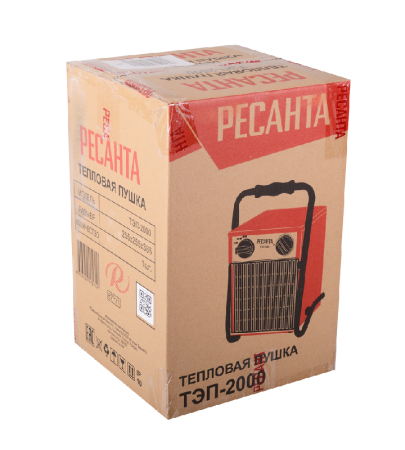 Электрическая теплопушка РЕСАНТА ТЭП-2000 по цене 3 590 руб. купить в Воронеже.