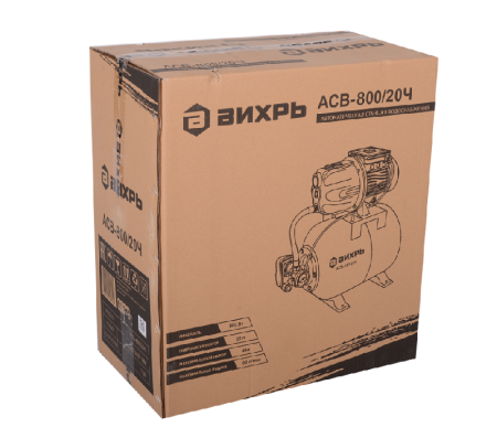 Автономная станция водоснабжения Вихрь АСВ-800/20Ч по цене 10 290 руб. купить в Воронеже.