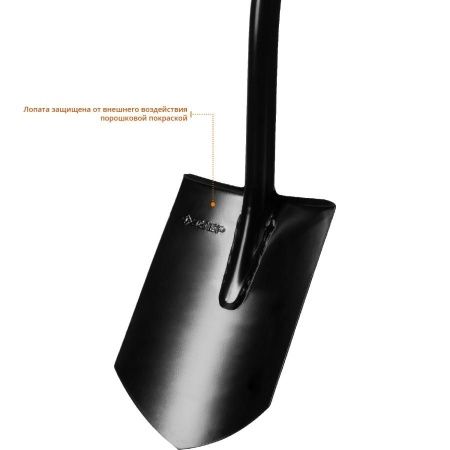 Лопата ″АРТЕЛЬ″ штыковая, стальной черенок, с рукояткой, ЗУБР Профессионал по цене 1 570 руб. купить в Воронеже.