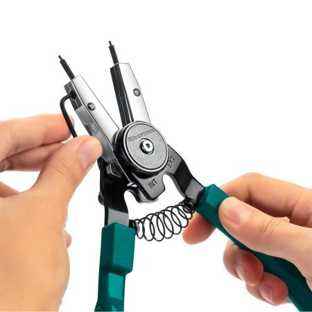 KRAFTOOL Universal 8-in-1 съемник стопорных колец, внешний/внутренний по цене 2 150 руб. купить в Воронеже.
