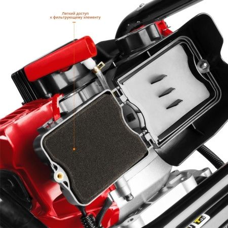 Мотобур (бензобур), d=60-200 мм, 52 см3, 1 оператор, ЗУБР по цене 17 440 руб. купить в Воронеже.