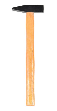 Молоток 200гр. Квадратный боёк, деревянная ручка, Вихрь по цене 242 руб. купить в Воронеже.