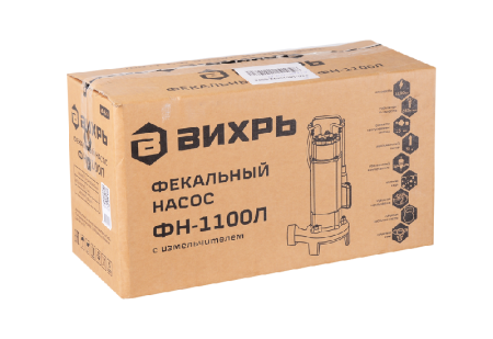 Фекальный насос ВИХРЬ ФН-1100Л с измельчителем по цене 11 490 руб. купить в Воронеже.