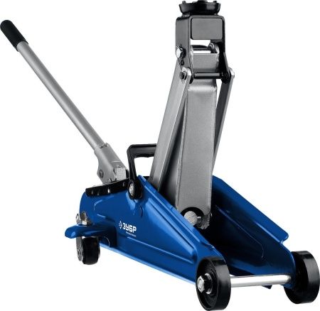 ЗУБР Т-50, 2 т, 130 - 380 мм, подкатной домкрат с увеличенным подъемом, Профессионал (43052-2) по цене 5 190 руб. купить в Воронеже.